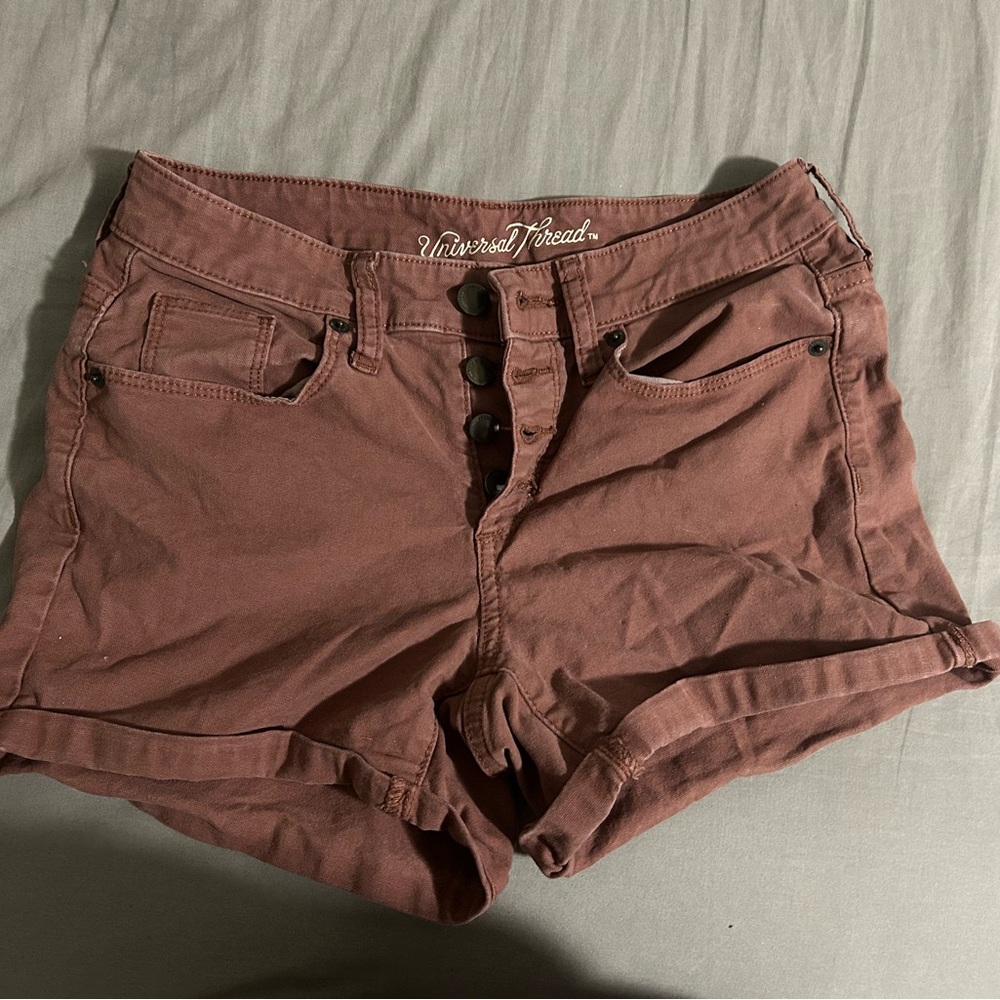 Universal Thread Women's Tan Jean Shorts